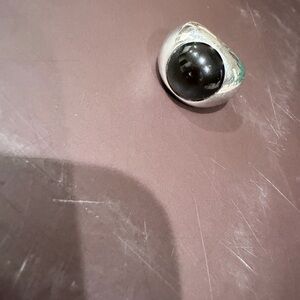 Lalique Silver Statement Ring